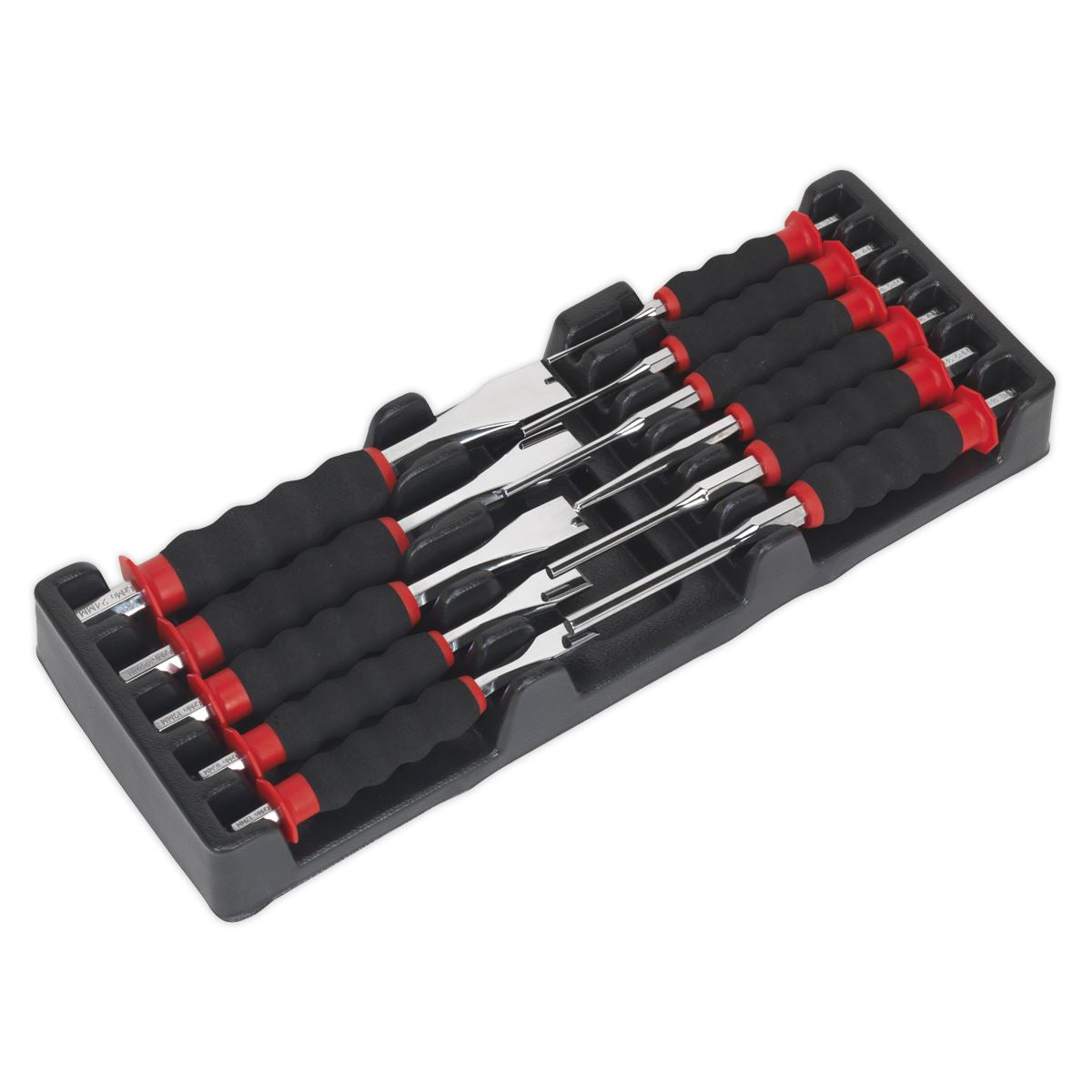 Sealey Sheathed Punch & Chisel Set 11pc AK9135