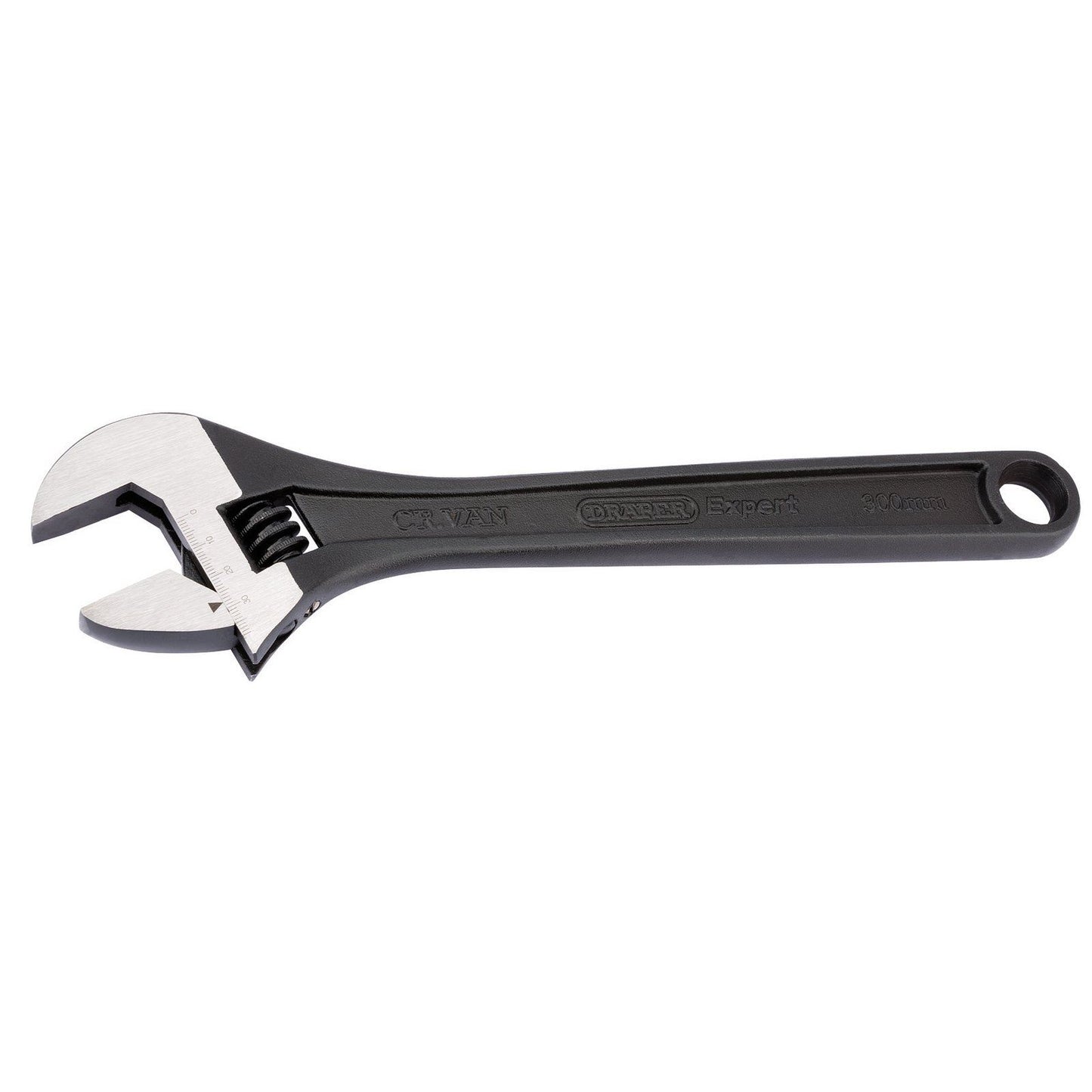 Draper 1x Expert 300mm Crescent-Type Adjustable Wrench with Phosphate Finish - 52682