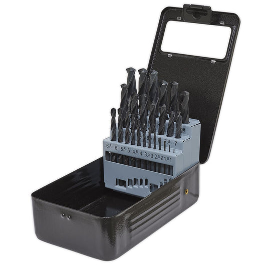 Sealey HSS Roll Forged Drill Bit Set 25pc 1-13mm DBS25RF