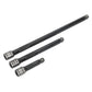 Sealey Wobble/Rigid Extension Bar Set 3pc 3/8"Sq Drive Black Series AK7691