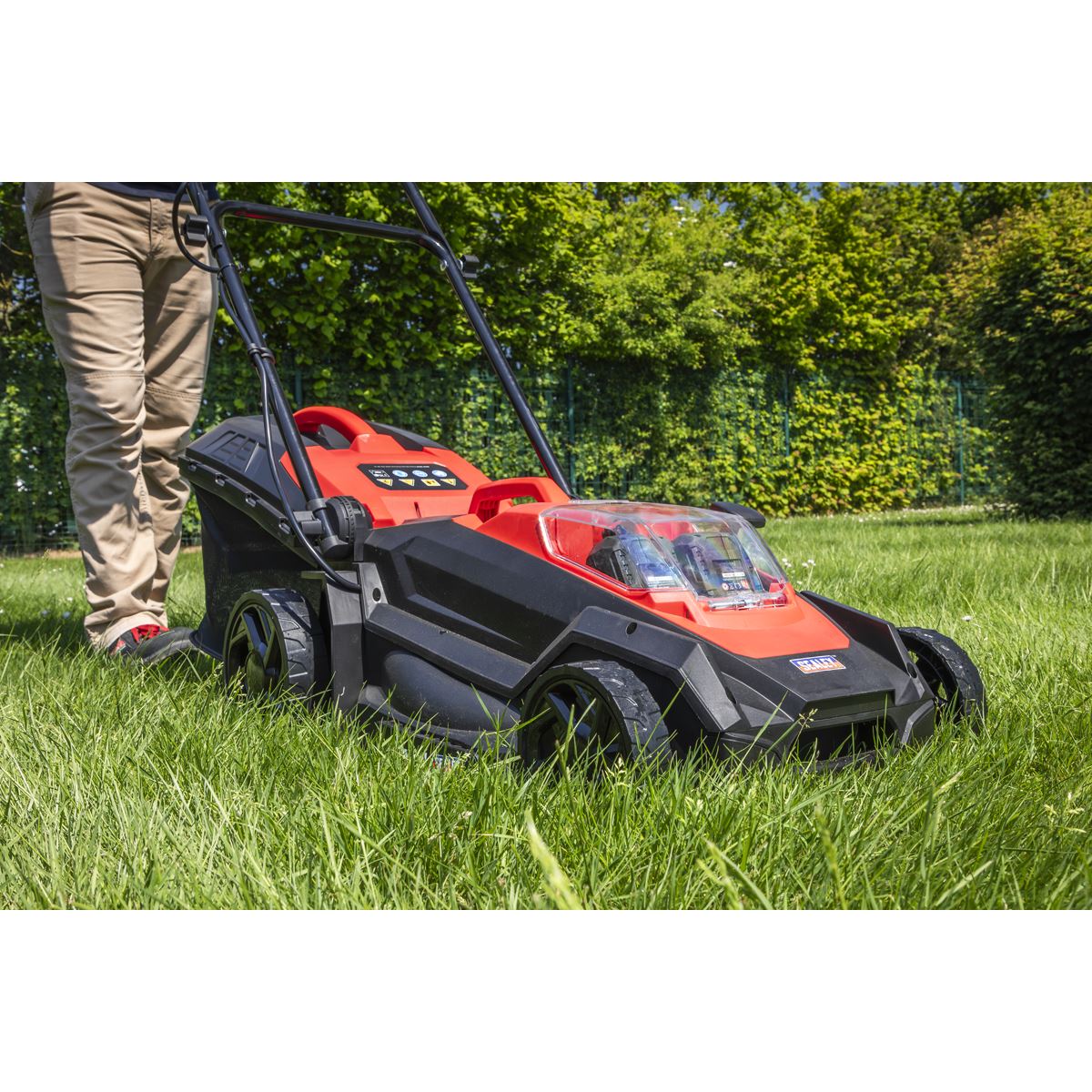 Sealey Cordless Lawn Mower 40V SV20 Series 40cm - Body Only CP40VLM