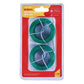 Amtech 2 Piece 50M 0.8mm Plastic Coated Garden Wire Set - U4200