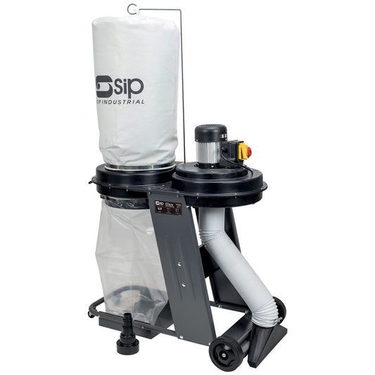 SIP Industrial Single Bag Dust Collector w/ Attachments