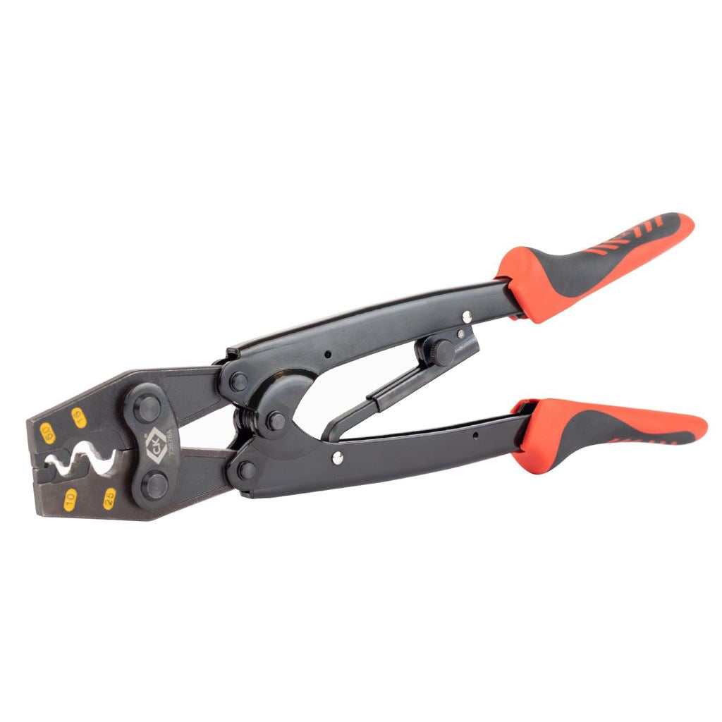 CK Tools Ratchet Crimping Plier - Non Insulated T3676A