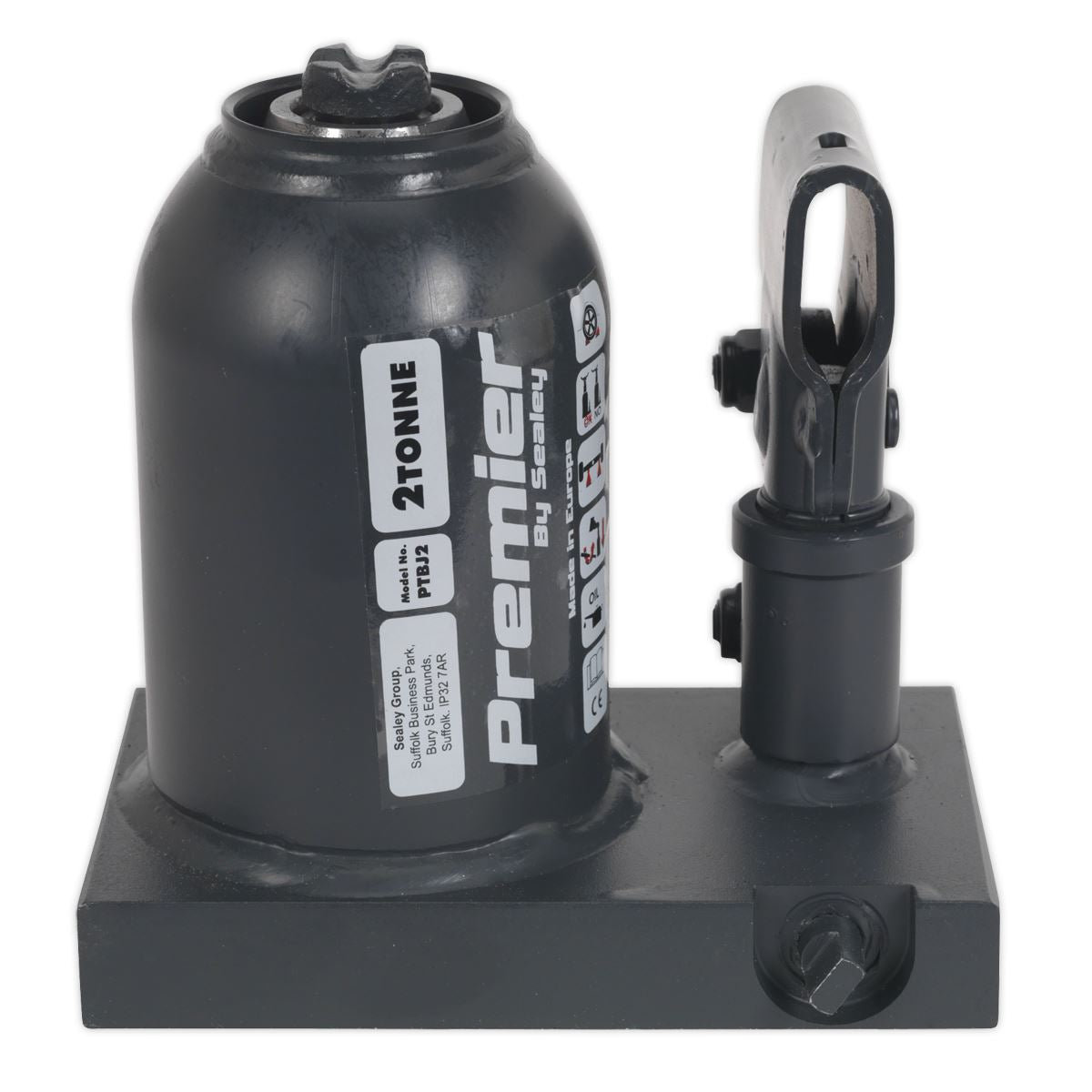 Sealey Premier Telescopic Bottle Jack 2 tonne PTBJ2