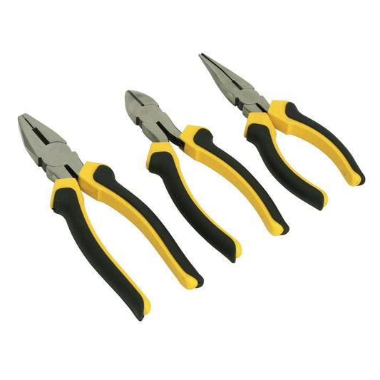 Sealey Comfort Grip Pliers Set 3pc S0645