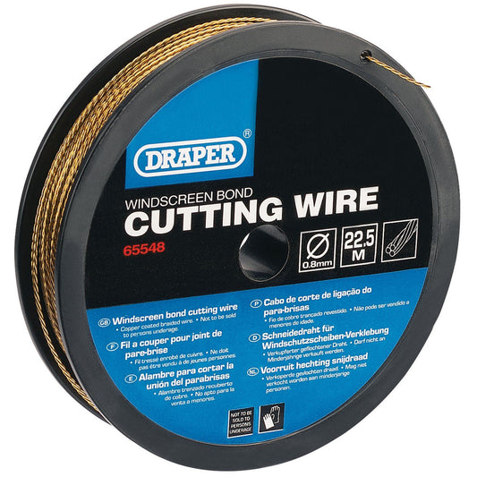 Draper 1x 22.5m Stainless Steel Braided Wire for Wire Feeder/Starter Work Tool - 65548