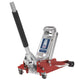 Sealey Trolley Jack 1.5 tonne Low Entry Aluminium Rocket Lift RJA1550