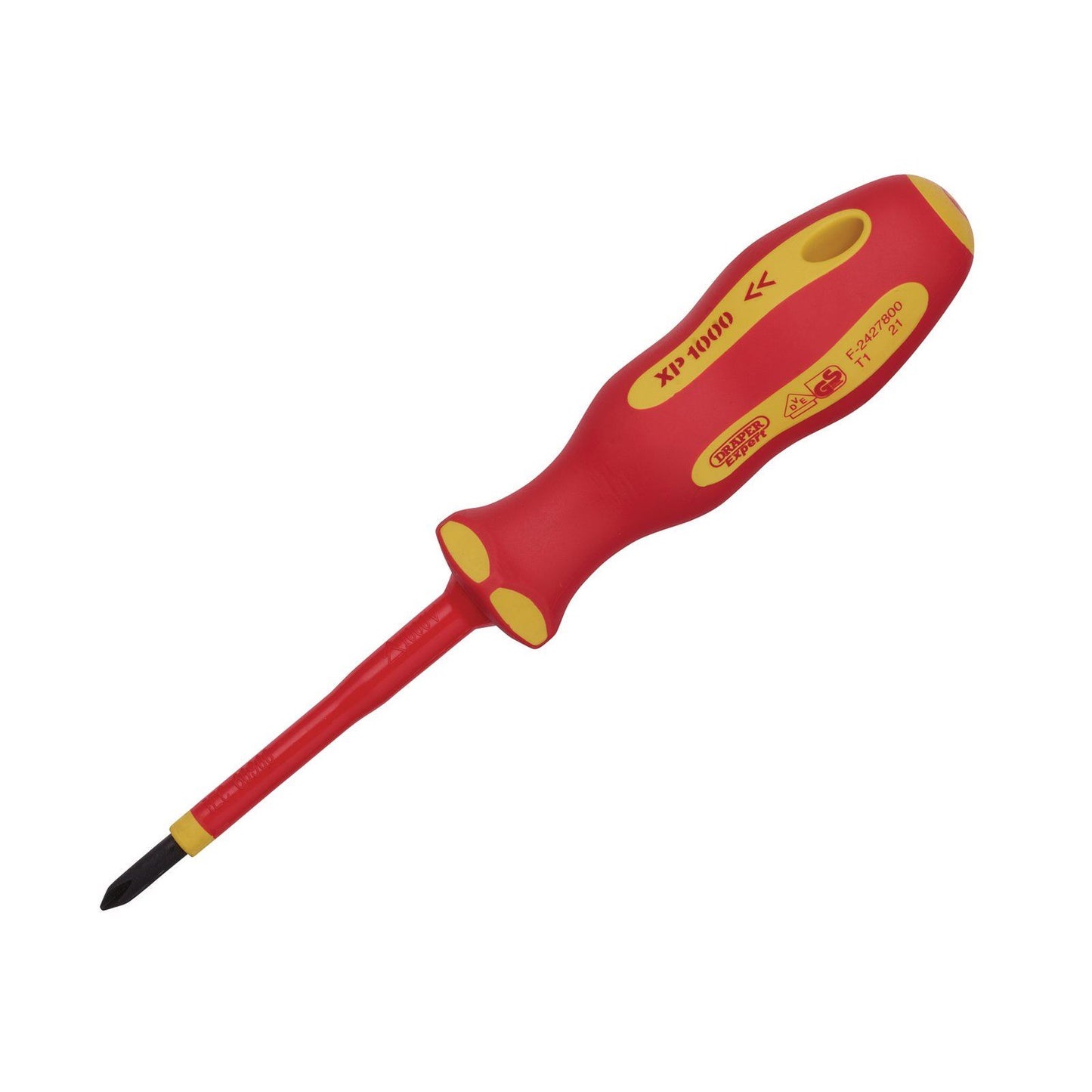 Draper Ergo Plus Vde No.1 x 80mm Cross Slot Screwdriver - 64429