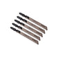 Amtech 5 Piece Wood Jigsaw Blade Set Suitable For Makita/Bosch and other brands - M1600