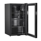 Baridi Under Counter Wine/Drink/Beverage Cooler/Fridge, Built-In Thermostat, Light, Security Lock, 85 Litre � Black DH13