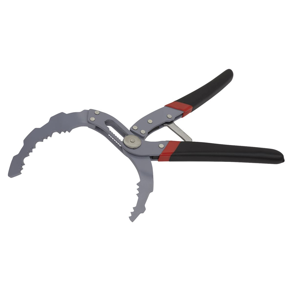 Sealey Oil Filter Pliers Self-Adjusting - Angled AK6421