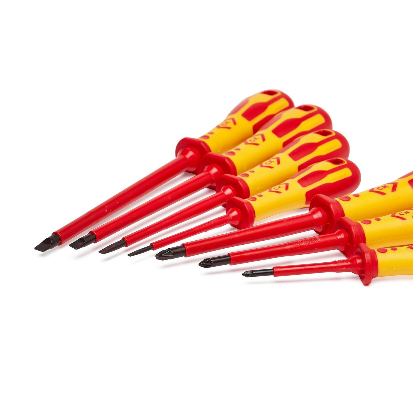 CK Tools DextroVDE Screwdriver Set of 7 PZ/SL T49193D