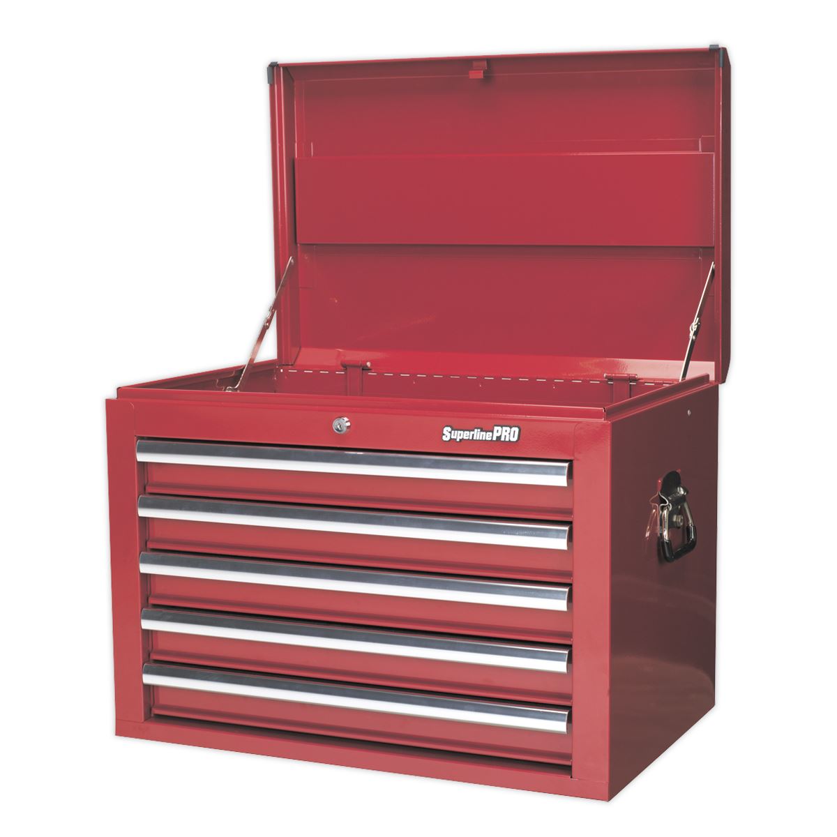 Sealey Topchest 5 Drawer with Ball Bearing Slides - Red AP26059T