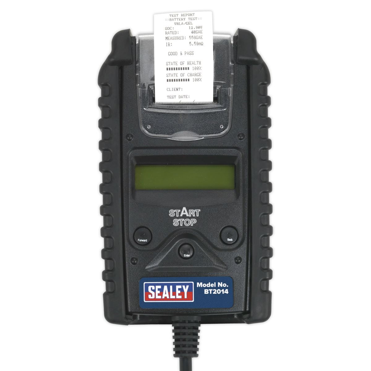 Sealey Digital Start/Stop Battery & Alternator Tester with Printer BT2014