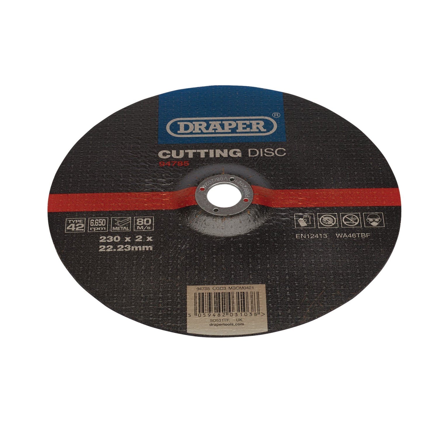 Draper Cut/Disc Metal - 230X2mm Dpc CGD3