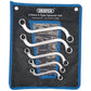 Draper 1x 5 Piece S Type (Obstruction) Ring Spanner Set Professional Tool 7211 - 07211