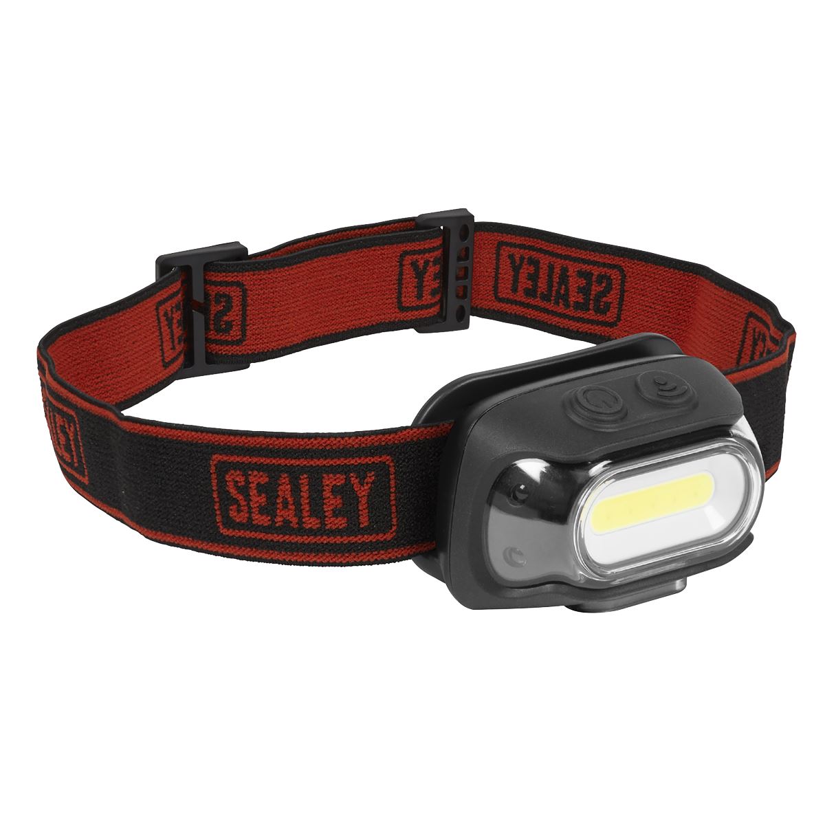 Sealey Rechargeable Head Torch with Auto-Sensor 8W COB LED HT08R