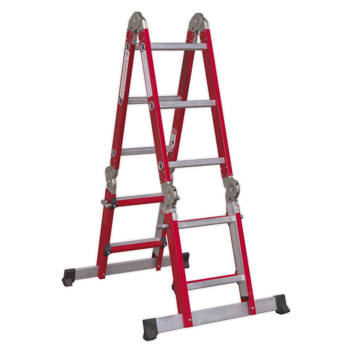 Sealey Aluminium Multipurpose Ladder EN 131 Adjustable Height AFPL2