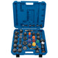 1x 33 Piece Draper Radiator And Cap Pressure Test Kit - 23420