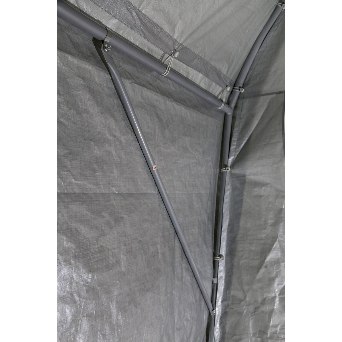 Sealey Dome Roof Car Port Shelter 4 x 6 x 3.1m CPS03