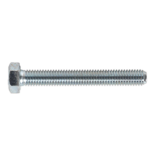 Sealey HT Setscrew M8 x 60mm 8.8 Zinc Pack of 50 SS860