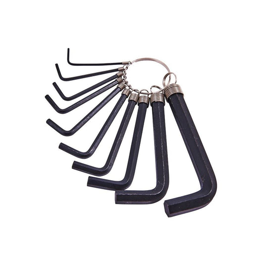 Amtech 10 Piece Hex Key Set & Keyring - I8750C