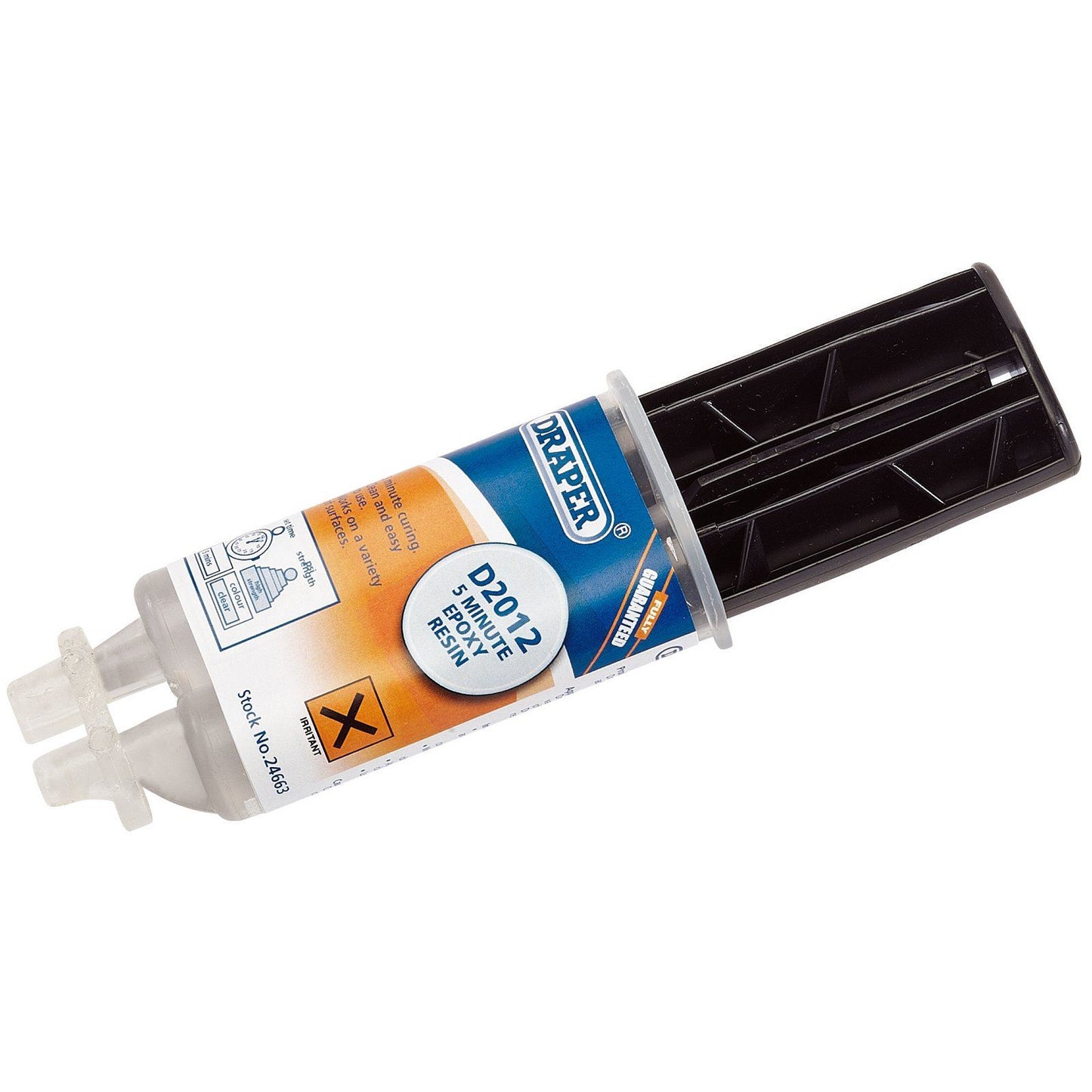 Draper 1x D2012 Epoxy Structural Adhesive Garage Professional Standard Tool - 24663