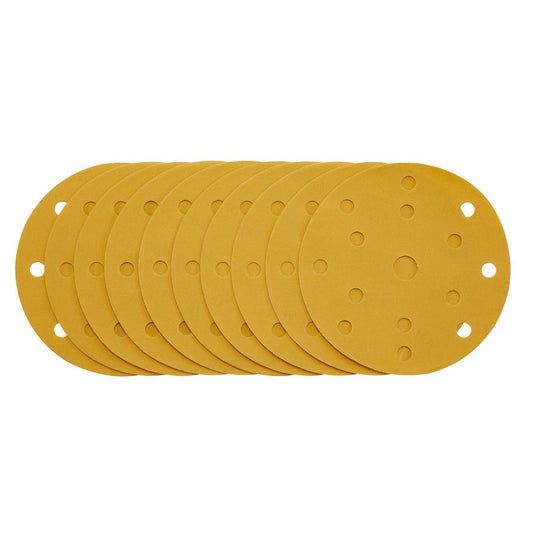 Draper 150mm Gold Sand Disc 400G 15De SDHLG150