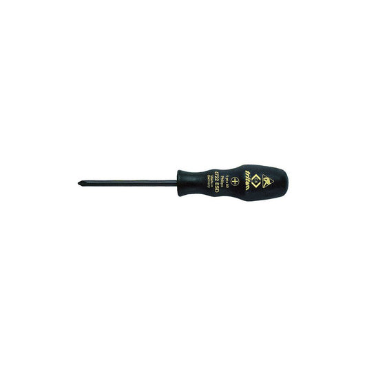 CK Tools Triton ESD Screwdriver PH0x60mm T4722ESD 0