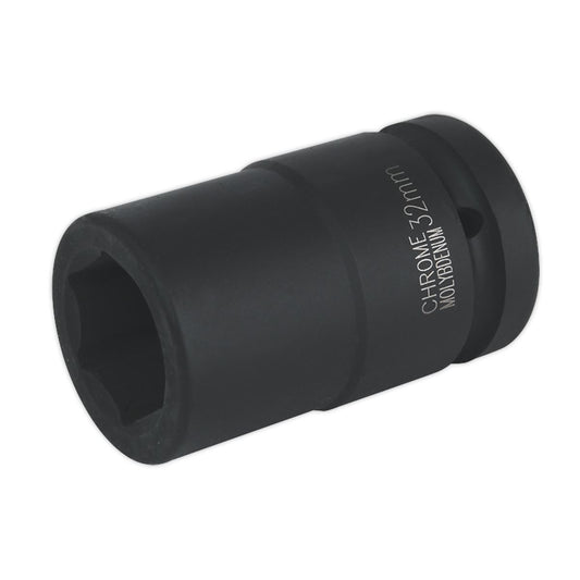 Sealey Impact Socket 32mm Deep 1"Sq Drive IS132D