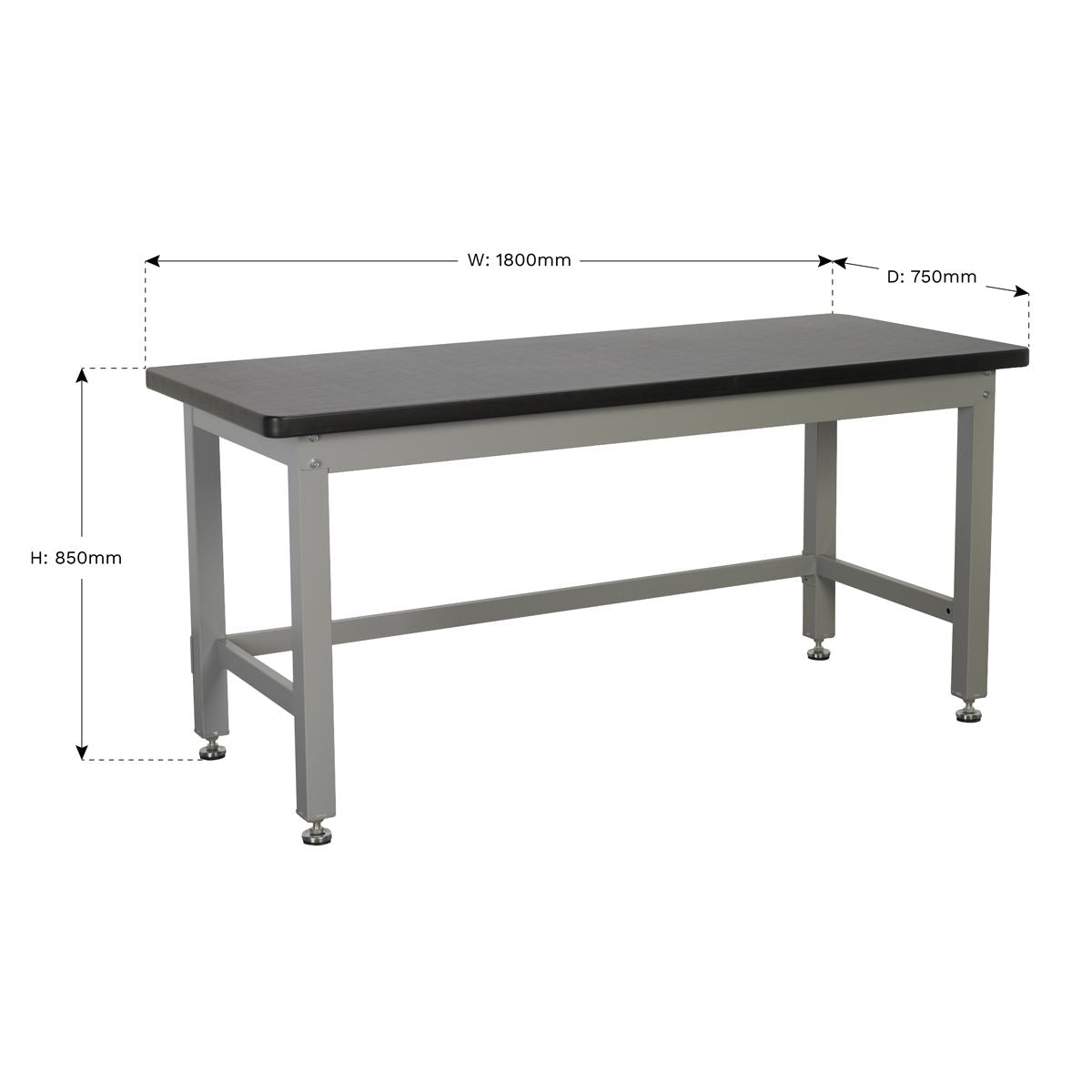 Sealey Workbench Steel Industrial 1.8m API1800