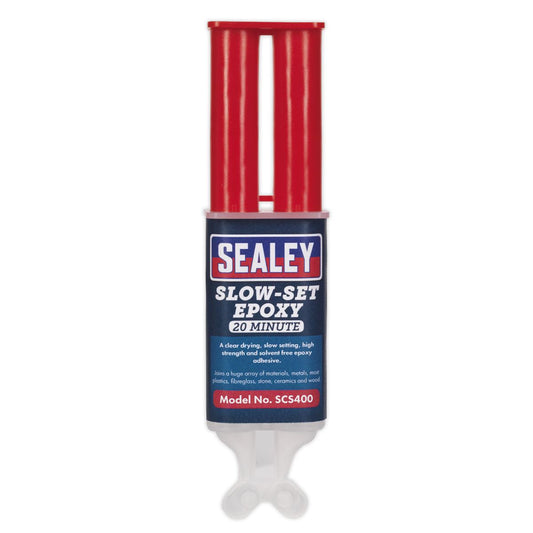 Sealey Slow-Set 20 Minute Epoxy Adhesive 25ml SCS400