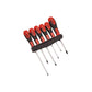 Amtech 6 Piece Ph1 Ph2 Ph3 Screwdriver Set & Wall Rack Slotted Phillips - L1190