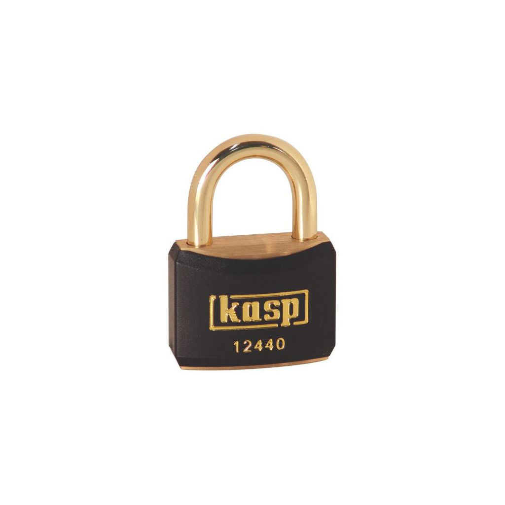 Kasp 124 Padlock 40mm Black KA24401 K12440BLAA1