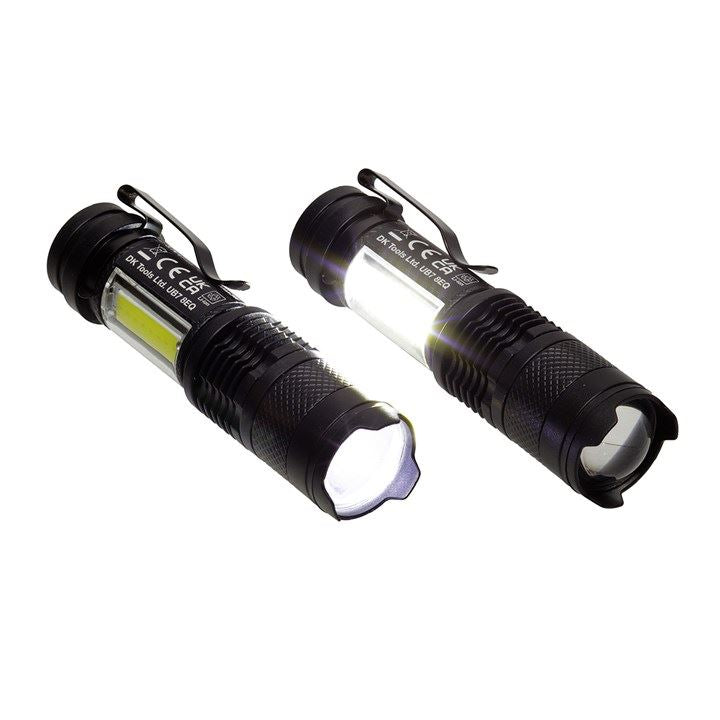 Amtech 2pcs Rechargeable torch set