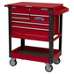 Sealey Heavy-Duty Mobile Tool & Parts Trolley with 5 Drawers & Lockable Top AP890M