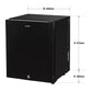 Sealey Baridi 25L Ultra Quiet Drinks & Wine Mini Cooler Fridge with LED Light, Black DH57