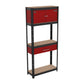 Sealey Shelving Unit 4-Tier with Cupboard and Drawer AP830R