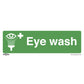 Worksafe Safe Conditions Safety Sign - Eye Wash - Self-Adhesive Vinyl SS58V1