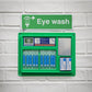 Worksafe Safe Conditions Safety Sign - Eye Wash - Self-Adhesive Vinyl SS58V1