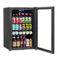 Sealey Baridi 115L Under Counter Beer, Drinks & Wine Fridge, Lock, LED Light DH223