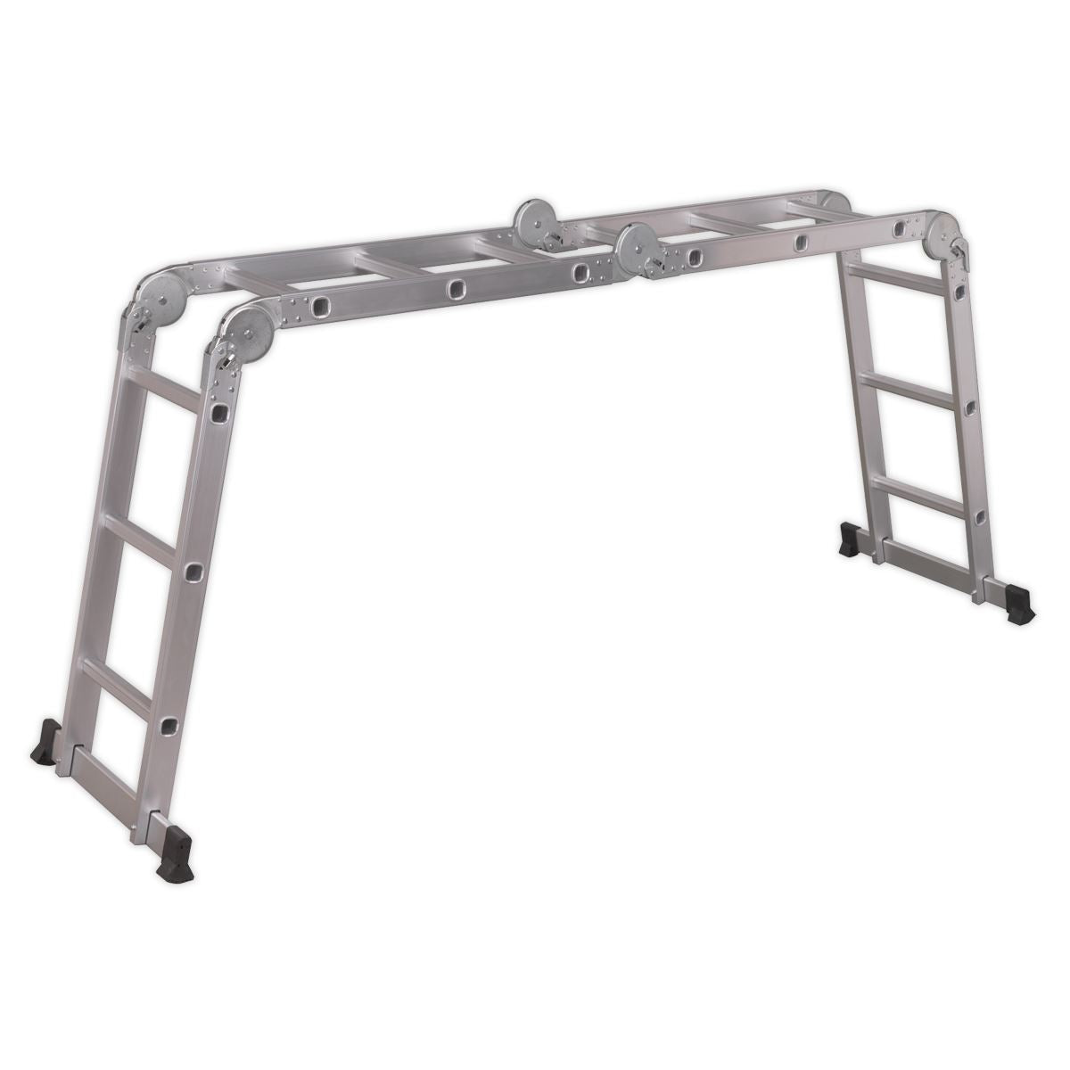 Sealey Aluminium Folding Platform Ladder 4-Way EN 131 AFPL1