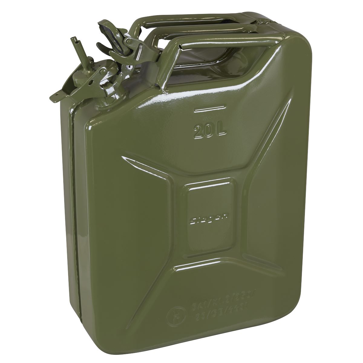 Sealey Jerry Can - Green 20L JCY20G