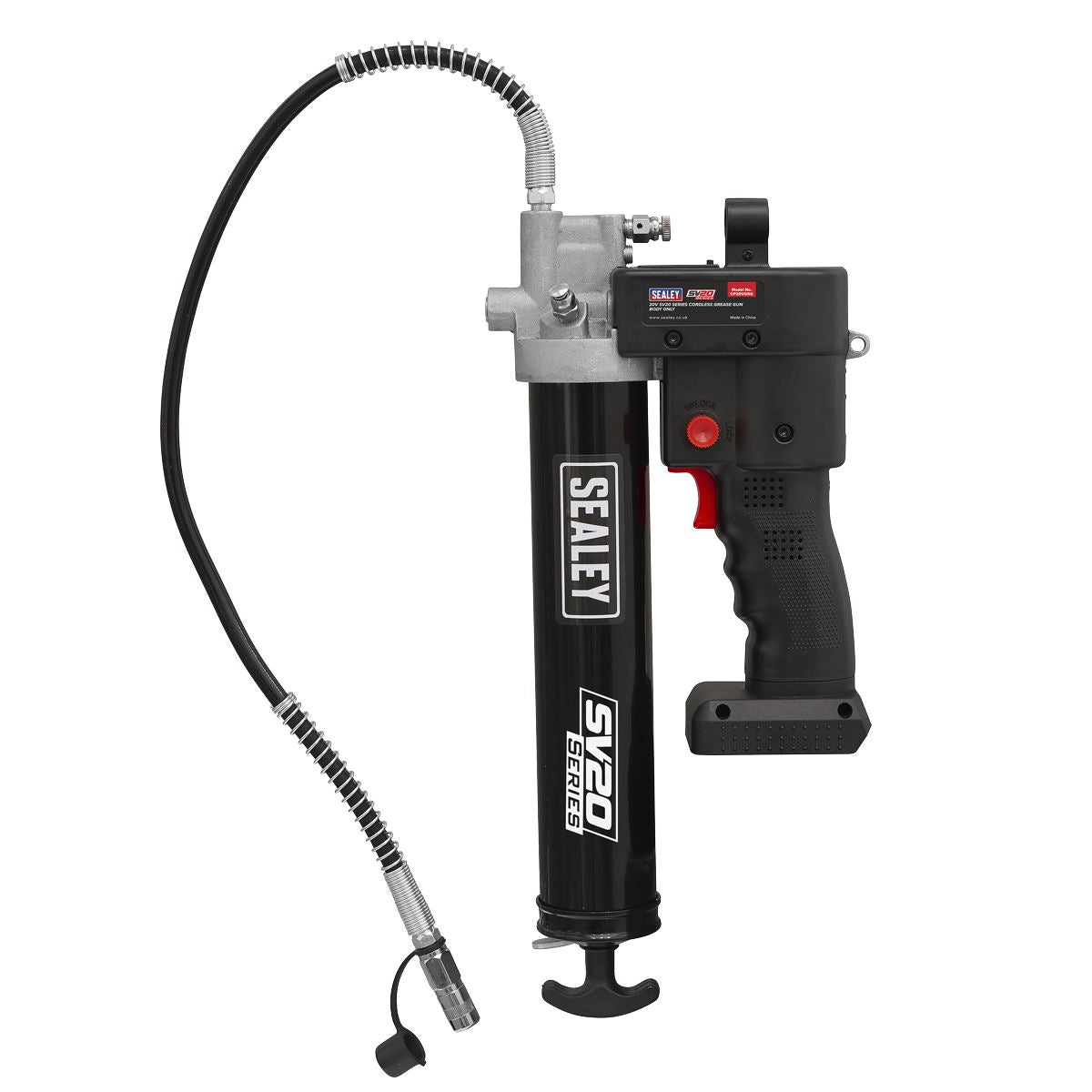 Sealey Cordless Grease Gun 20V SV20 Series - Body Only CP20VGRG