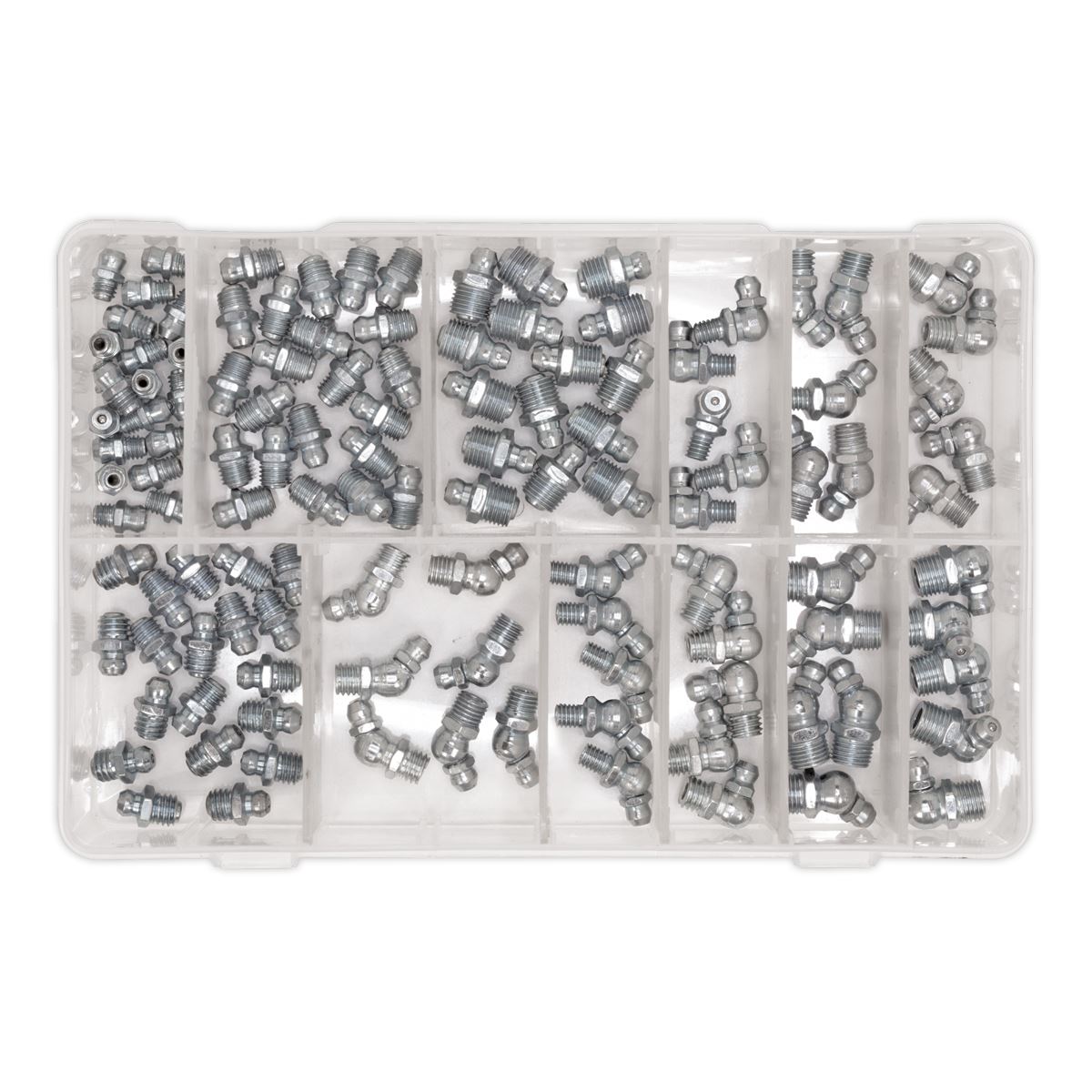 Sealey Grease Nipple Assortment 115pc - Metric AB008GN