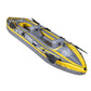 Dellonda Inflatable Two Person Kayak/Canoe Set with Pump, Carry Bag & 2 x Oars - Blue/Yellow/White DL155