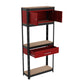 Sealey Shelving Unit 4-Tier with Cupboard and Drawer AP830R