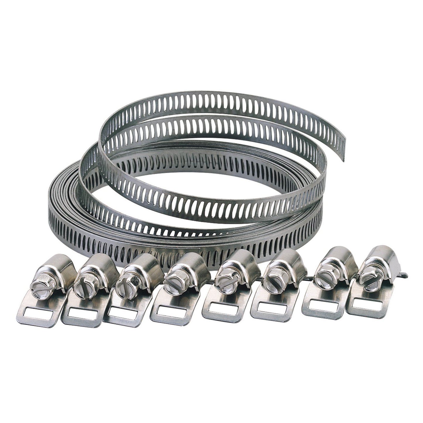 Draper 8mm Wide Hose Clamp Set