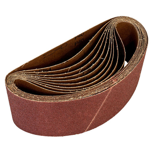 Sealey Sanding Belt 100 x 620mm 40Grit - Pack of 10 WSB6240